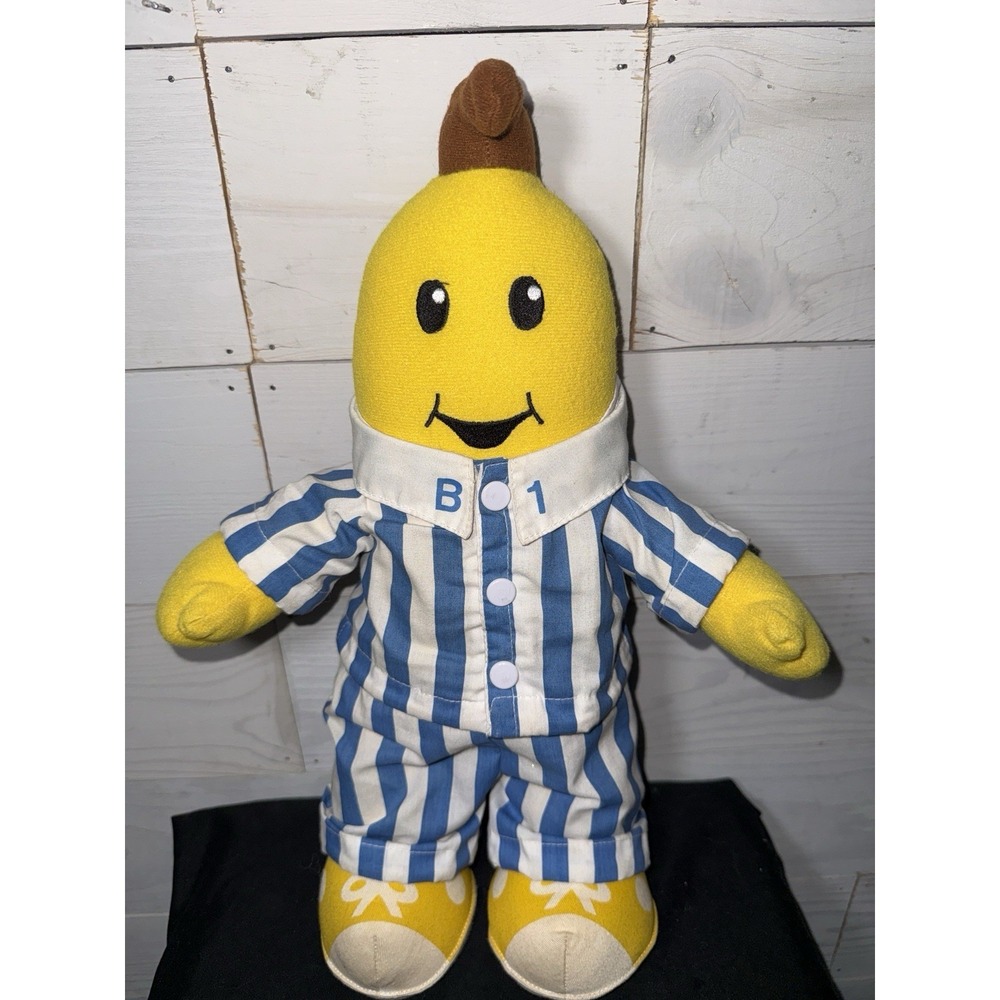 Vintage 1995 Tomy 16" Bananas in Pajamas Singing Plush Tested Working B1